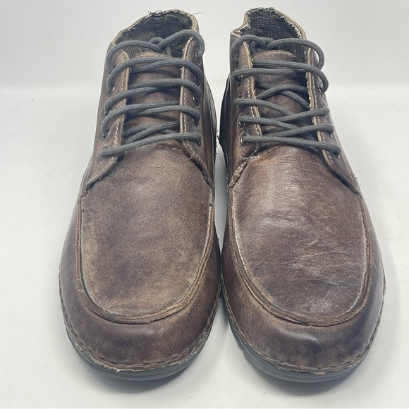 Roan Bed Stu Tobias Chukka Boots Mens 11.5 Brown Distressed Leather Ankle Shoes main image 10